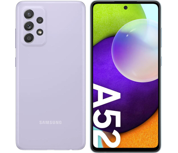 Samsung Galaxy A52 SM-A525F 6/128GB Light Violet - 614997 - zdjęcie